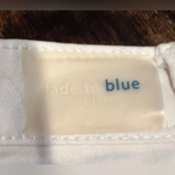 FADE TO BLUE | women’s white denim jeans. Size: 12 - Picture 2 of 11